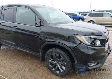 2022 Honda Ridgeline Sport из США, поврежденный, VIN 5FPYK3F10NB014544